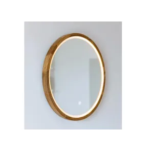 Ogledalo Perfection Slim 80 Hrast LED | Ogledala | E-shop.si