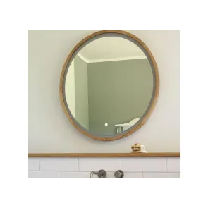Perfection Slim 80 Oak LED Mirror | Mirrors | E-shop.si