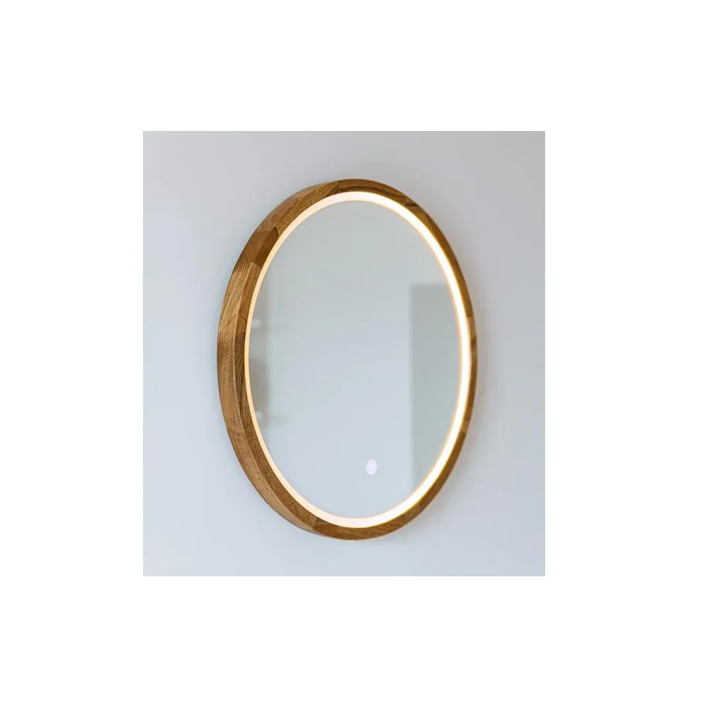 Perfection Slim 90 Oak LED Mirror | Mirrors | E-shop.si