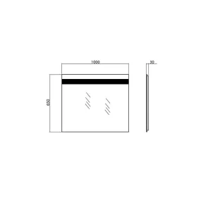 Elit 100 LED Mirror | Bathroom Mirrors | E-shop.si