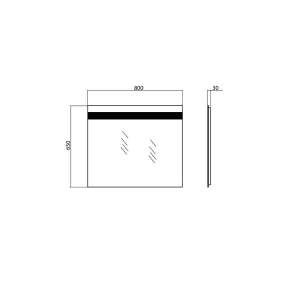 Elit 80 LED Mirror | Mirrors | E-shop.si