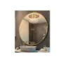Kimic Gold 100 Round Mirror.