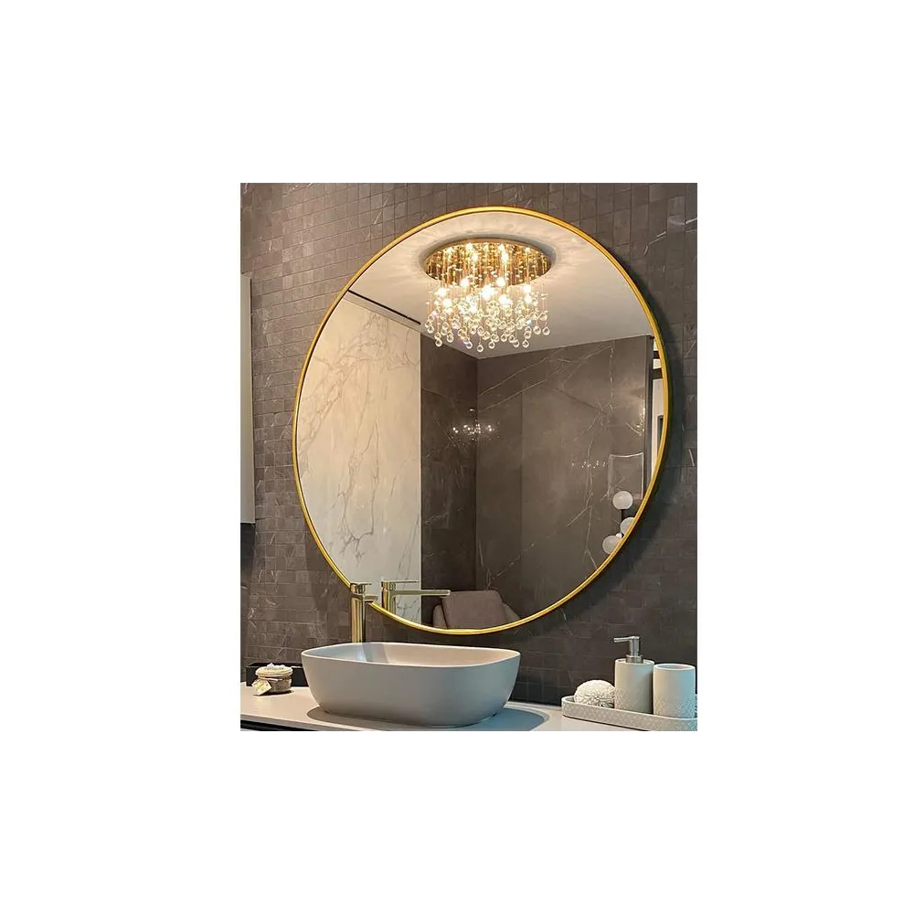 Kimic Gold 100 Round | Bathroom Mirrors | E-shop.si