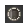 Golden 60 Round LED Mirror.