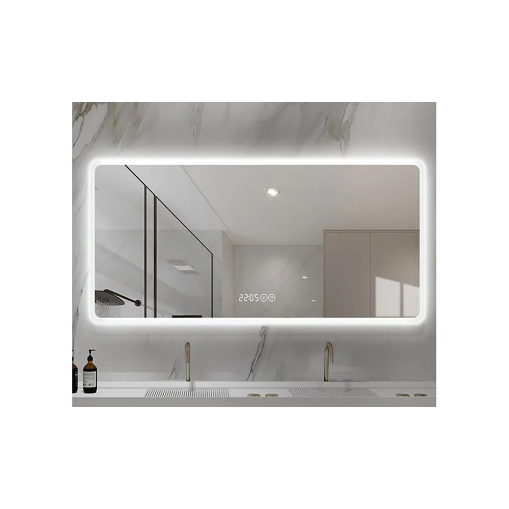 Kiara 150 LED Time/Temp Fog Free | Kopalniška ogledala | E-shop.si