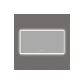 Kiara 150 LED Time/Temp Fog Free | Kopalniška ogledala | E-shop.si