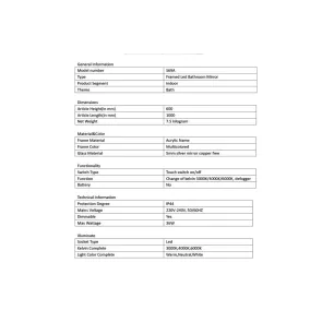 Kiara 100 Color LED Fog free | Kopalniška ogledala | E-shop.si