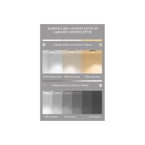 Kiara 80 Round LED Fog free | Bathroom Mirrors | E-shop.si