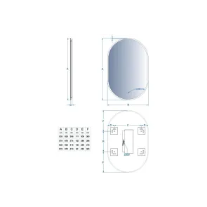 Eliza Mirror 60x90 | Bathroom Mirrors | E-shop.si
