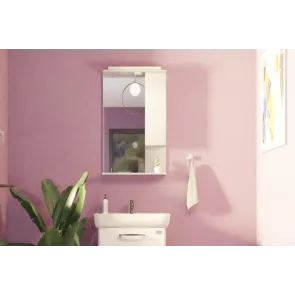 Ogledalo z omarico Duru 50 | Kopalniško pohištvo | E-shop.si