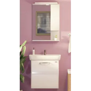 Duru 50 Mirror with Cabinet | Bathroom Furniture | E-shop.si