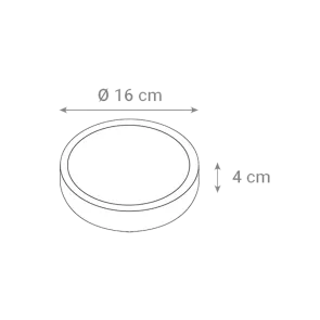 ZELENA TEHNOLOGIJA LED panel Zeleno Tehnologija 12W, 6500K, nadgradni, okrogli - CX-R02-12CW