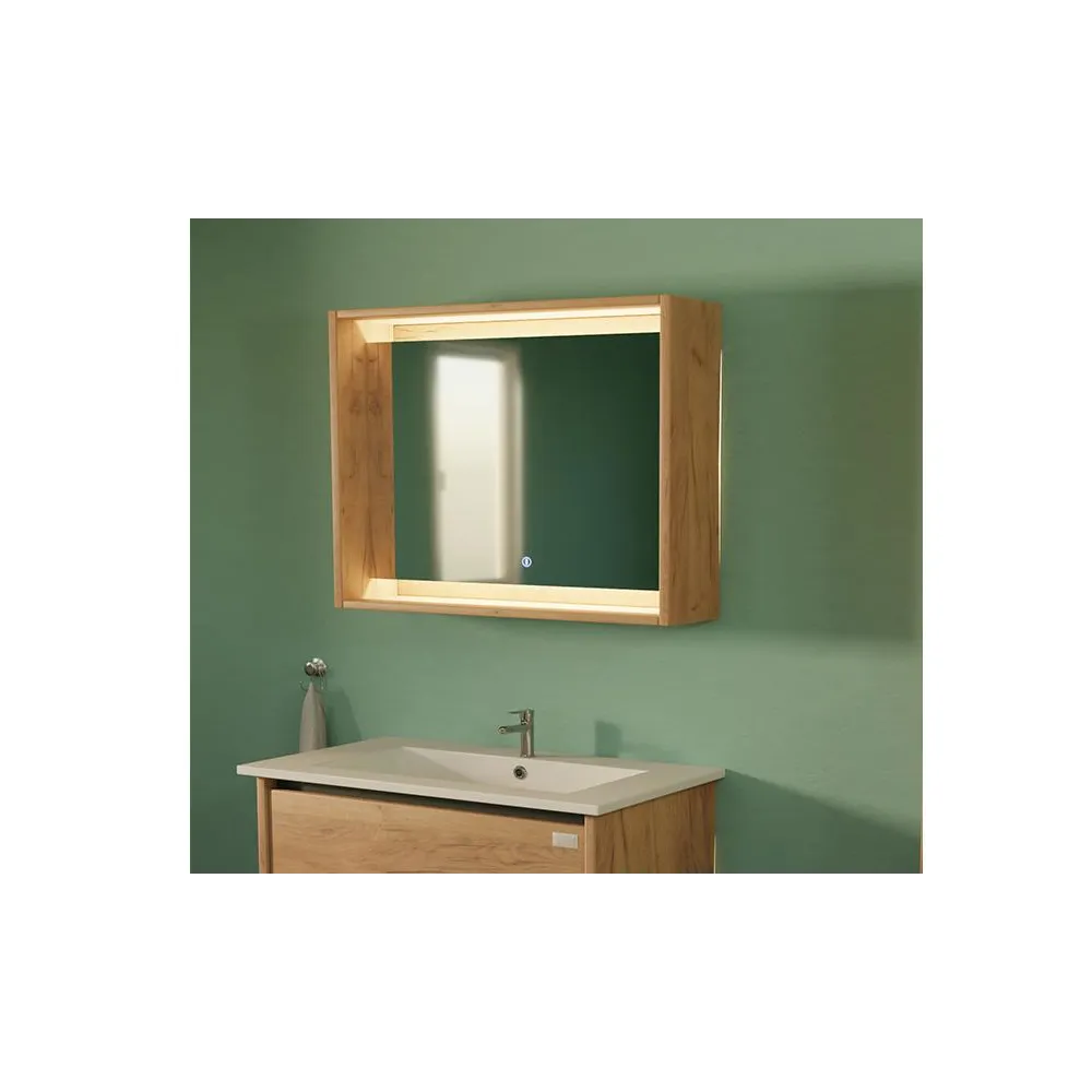 Nord 70 Gold Craft LED Mirror | Mirrors | E-shop.si