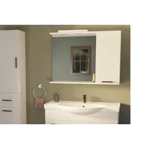 Ogledalo z omarico Classic 100 | Kopalniško pohištvo | E-shop.si