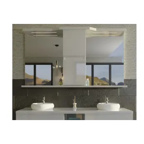 Twin 150 ogledalo z omarico | Kopalnice | E-shop.si