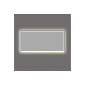 Kiara 120 Gold LED Fog Free | Bathroom Mirrors | E-shop.si