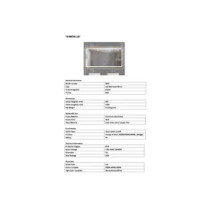 Kiara 120 Gold LED Fog Free | Bathroom Mirrors | E-shop.si