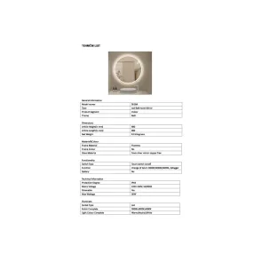 Kiara 80 Round LED Plus | Bathroom Mirrors | E-shop.si