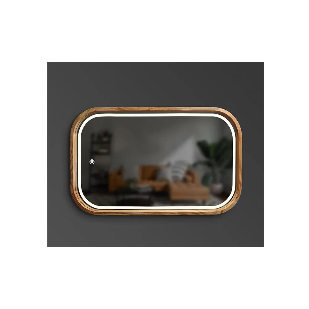 Reliability Slim 70 Oak LED Mirror | Mirrors | E-shop.si