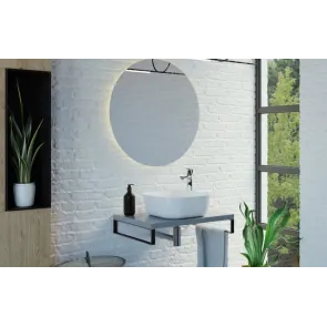 Desk 100 Vanity Top Light Gray | Vanity Tops | E-shop.si