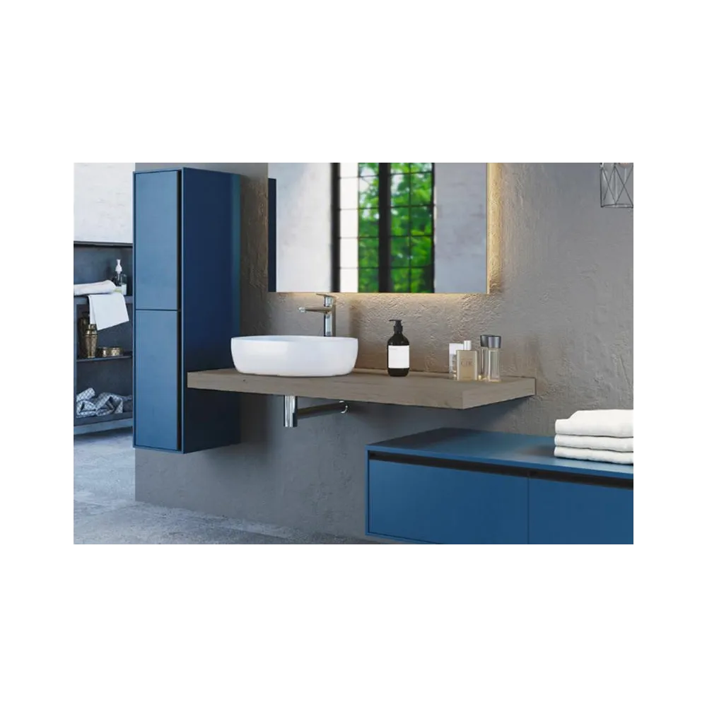 Dalia 120 Dark Oak Vanity Top | Bathroom | E-shop.si