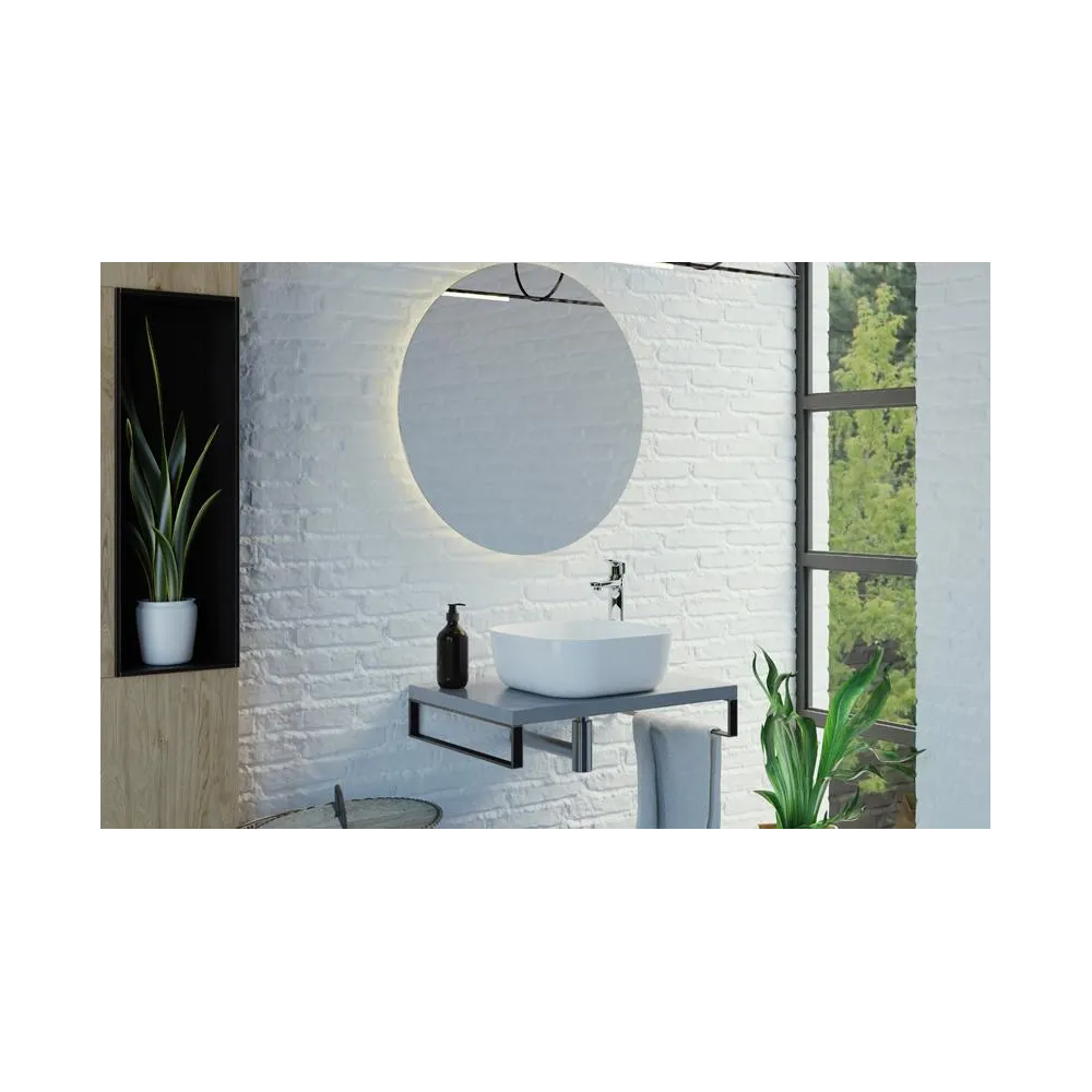 Desk 70 Light Gray Sink Counter | Bathroom | E-shop.si