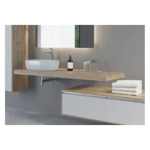 Dalia 160 Old Oak Sink Top | Bathroom Countertops | E-shop.si