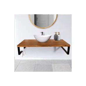 Natural Oak Vanity Top 100x55 | Vanity Tops | E-shop.si