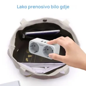 Tessan TS-WS02DE01 | Stenska vtičnica | E-shop.si