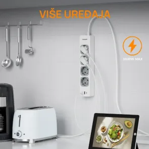 Tessan TS-307-C | Produžni kabel | E-shop.si