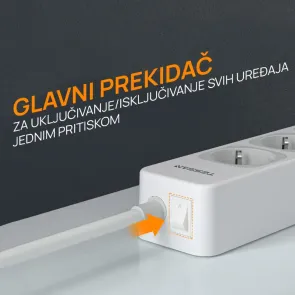 Tessan TS-307-C | Produžni kabel | E-shop.si