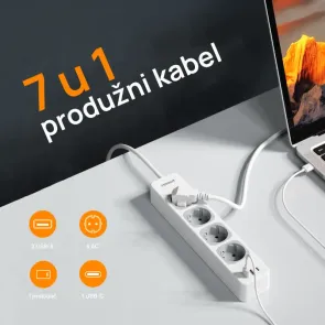 Tessan TS-307-C | Produžni kabel | E-shop.si