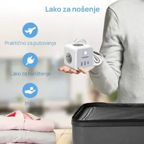 Tessan TS-301-C | Extension Cable | E-shop.si