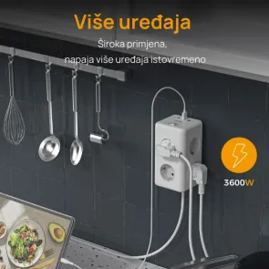 Tessan TS-306-C | Razdelilniki z USB | E-shop.si