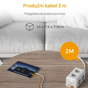 Tessan TS-306-C | Razdelilniki z USB | E-shop.si