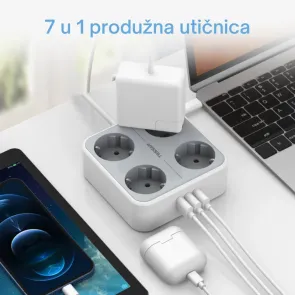 Tessan TS-302-C | Power Strip | E-shop.si