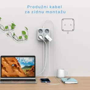 Tessan TS-302-C | Power Strip | E-shop.si