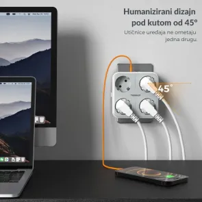 Tessan TS-302-DE-C | Stenske vtičnice | E-shop.si