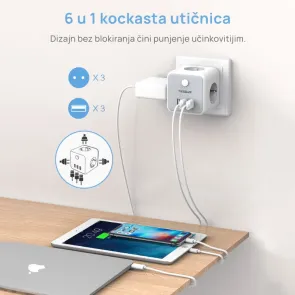 Tessan TS-301-DE-C | Stenske vtičnice | E-shop.si