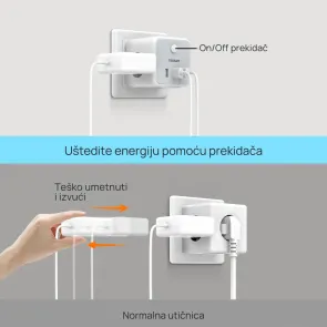 Tessan TS-301-DE-C | Stenske vtičnice | E-shop.si