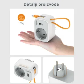 Tessan TS-332 | Stenske vtičnice | E-shop.si