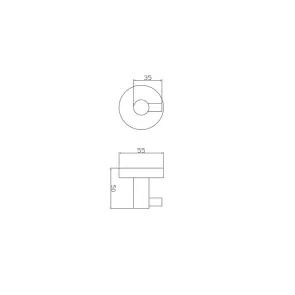 Gloria single hook | Bathroom | E-shop.si