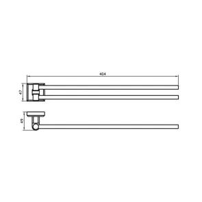 Leonardo Towel Holder | Bathroom | E-shop.si