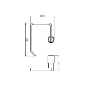 Matteo Toilet Paper Holder | Bathroom Accessories | E-shop.si