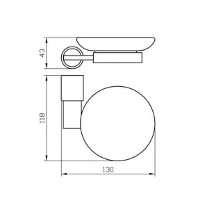 Matteo Soap Holder | Bathroom Accessories | E-shop.si