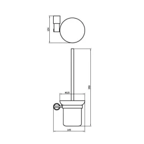 Matteo WC ščetka | Kopalnica | E-shop.si