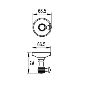 Milano Single Hook | Bathroom Accessories | E-shop.si