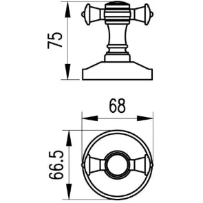 Double coat hook Milano | Coat Hooks | E-shop.si