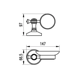 Milano soap holder | Soap holders | E-shop.si