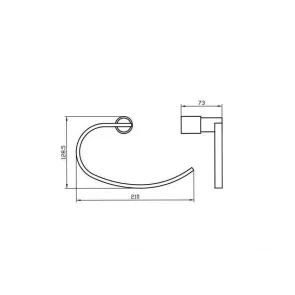 Matteo Round Towel Holder | Towel Holders | E-shop.si